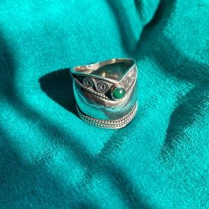 Vintage Wide Band BoHo Ring